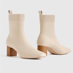 Quince Eco Knit  Heeled  Boots